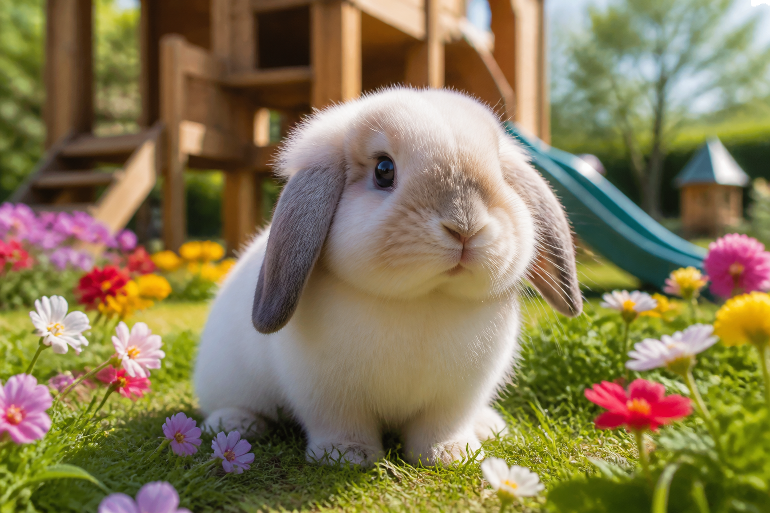 Mini Lop — imagen completa de la raza (Conejos)