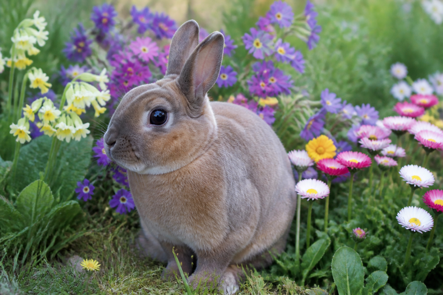 Rex Mini (Mini Rex) — imagen completa de la raza (Conejos)