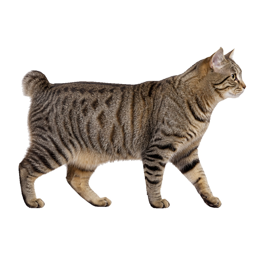 Bobtail de las Kuriles (Kurilian Bobtail)