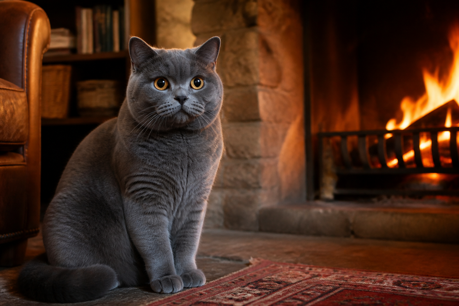 British Shorthair — imagen completa de la raza (Gatos)