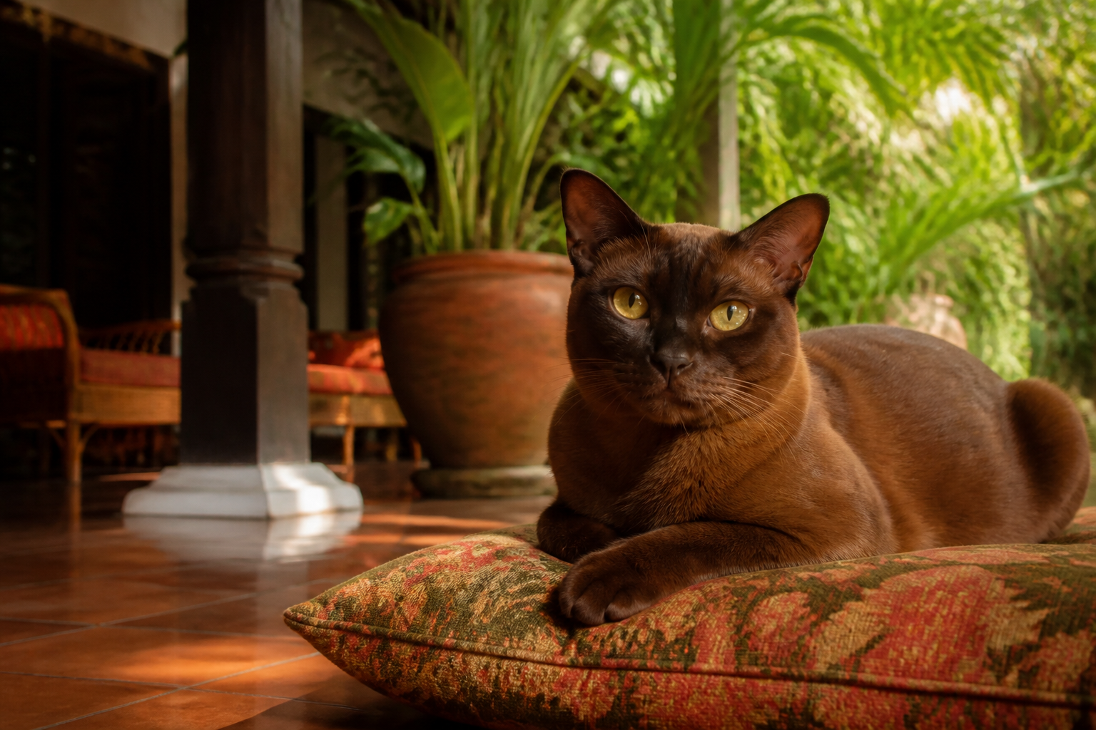 Burmese — imagen completa de la raza (Gatos)