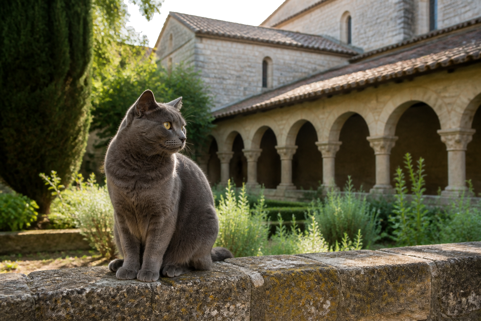 Chartreux — imagen completa de la raza (Gatos)
