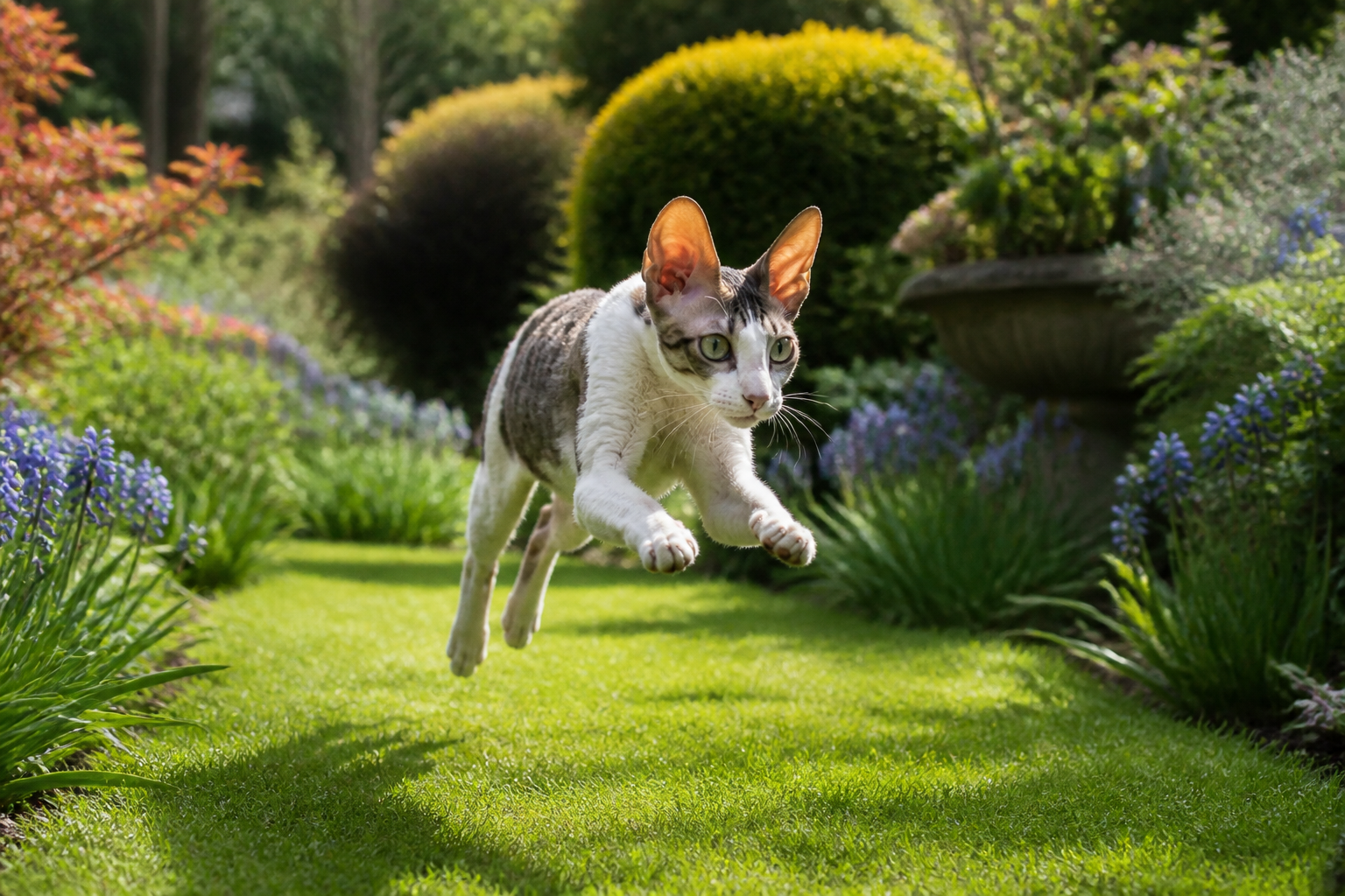 Cornish Rex — imagen completa de la raza (Gatos)