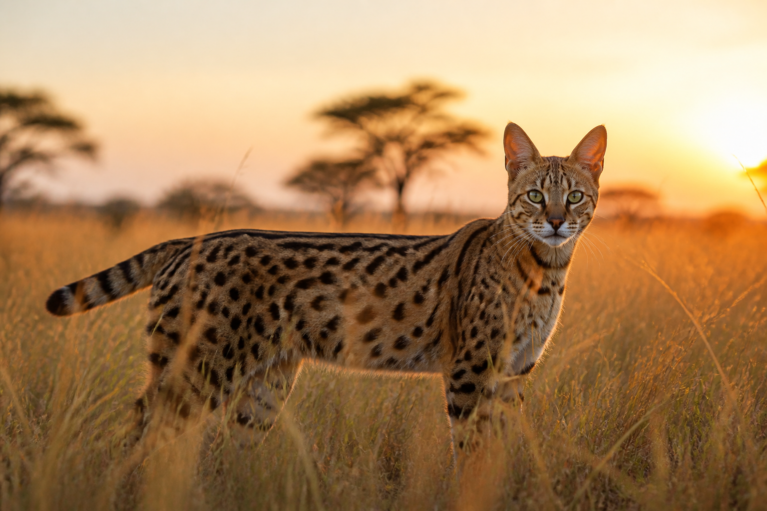 Serengeti — imagen completa de la raza (Gatos)