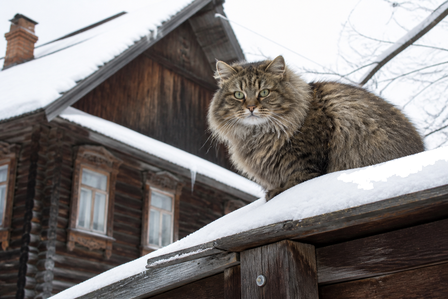 Siberiano — imagen completa de la raza (Gatos)