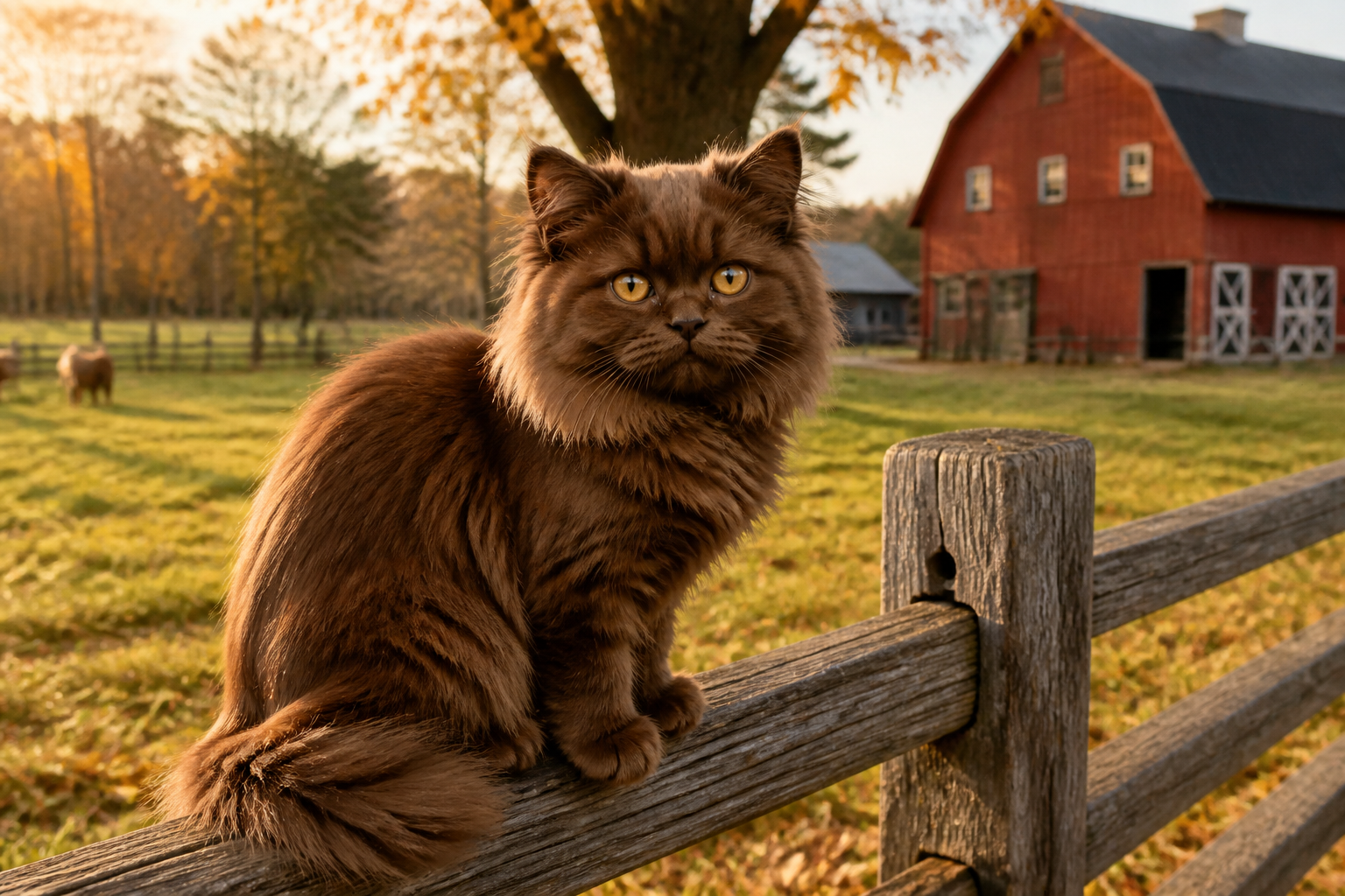 York Chocolate — imagen completa de la raza (Gatos)