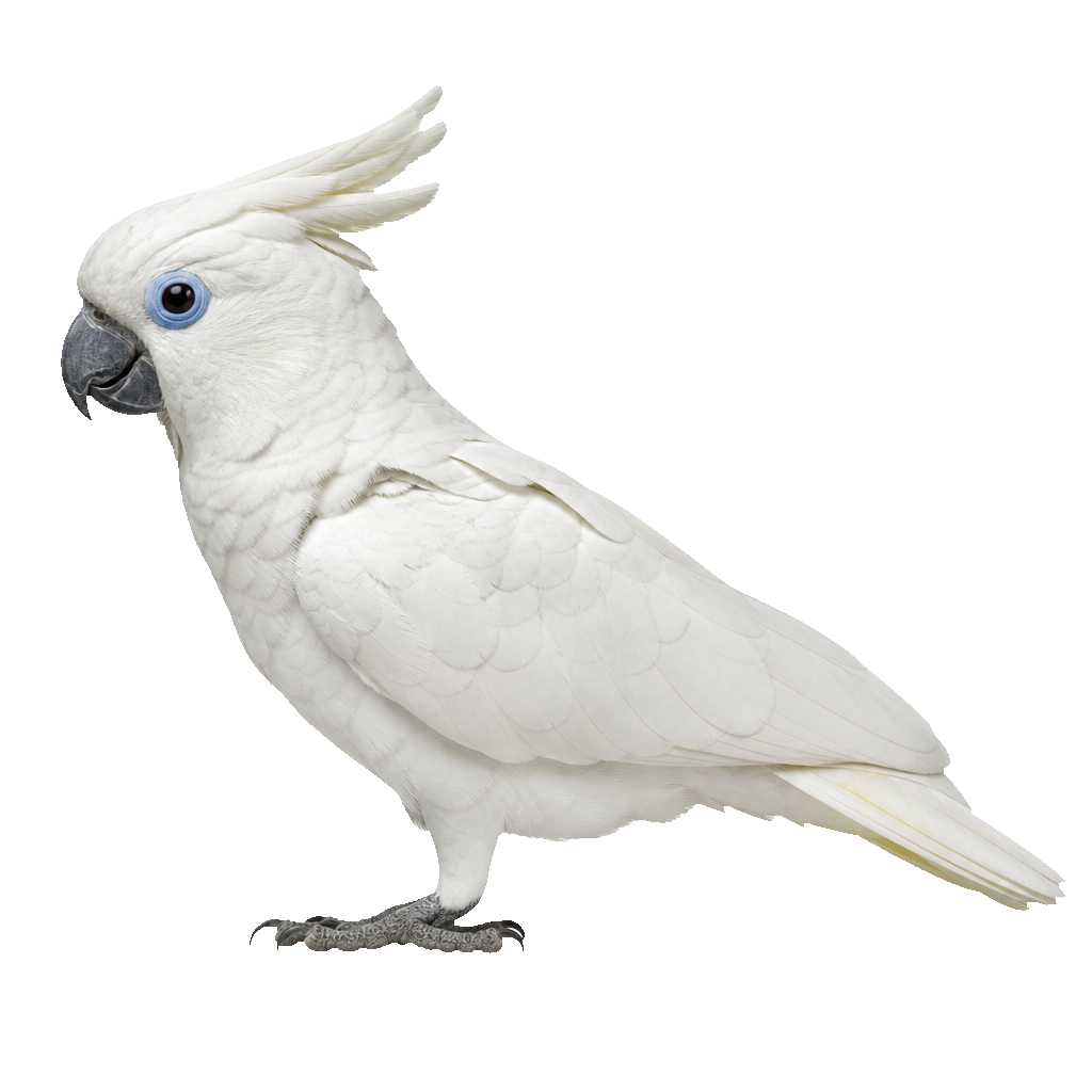 Cacatúa Ojos Desnudos Cacatúa Ojos Desnudos