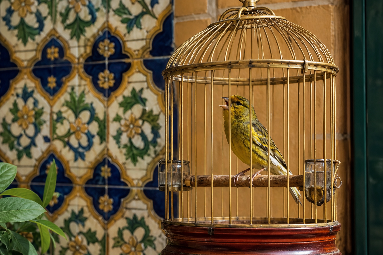 Canario Timbrado Español — imagen completa de la raza (Pájaros)
