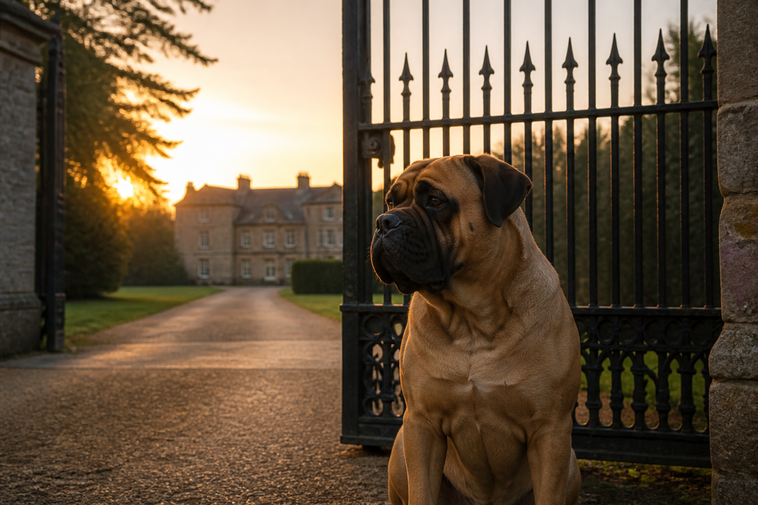 Bullmastiff — imagen completa de la raza (Perros)