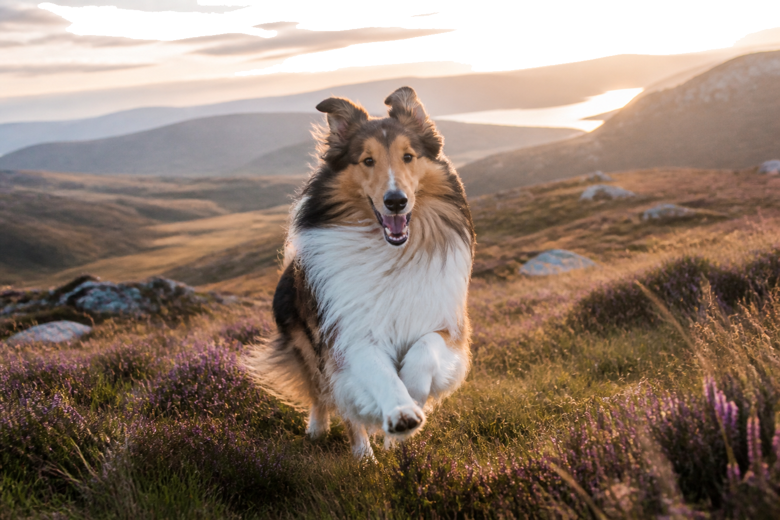 Collie de Pelo Largo (Rough Collie) — imagen completa de la raza (Perros)