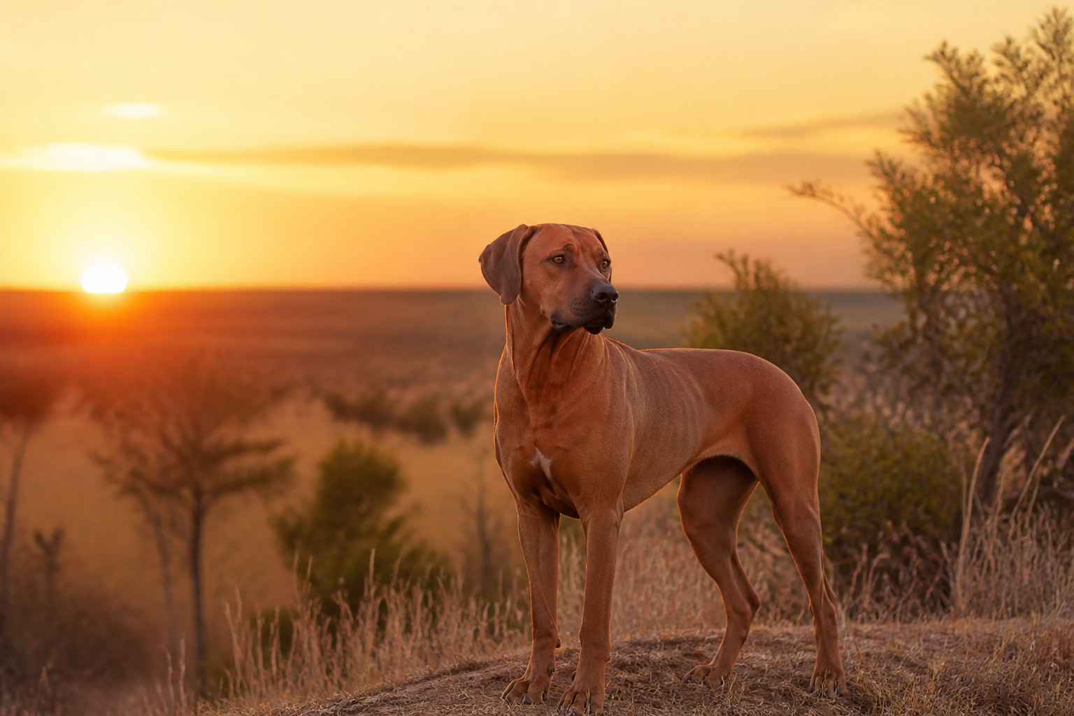 Rhodesian Ridgeback — imagen completa de la raza (Perros)