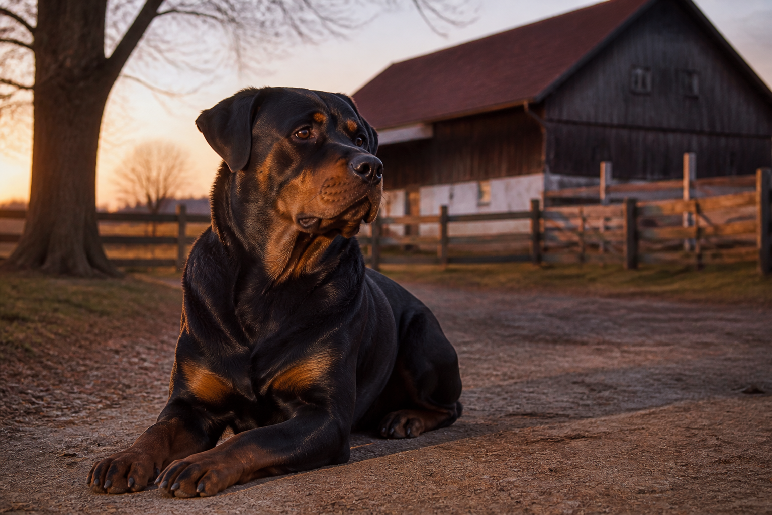 Rottweiler — imagen completa de la raza (Perros)