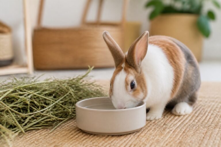 water for rabbits