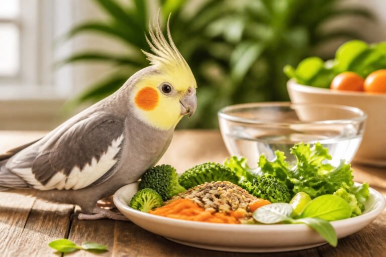 Alimentación de ninfas (cockatiels)