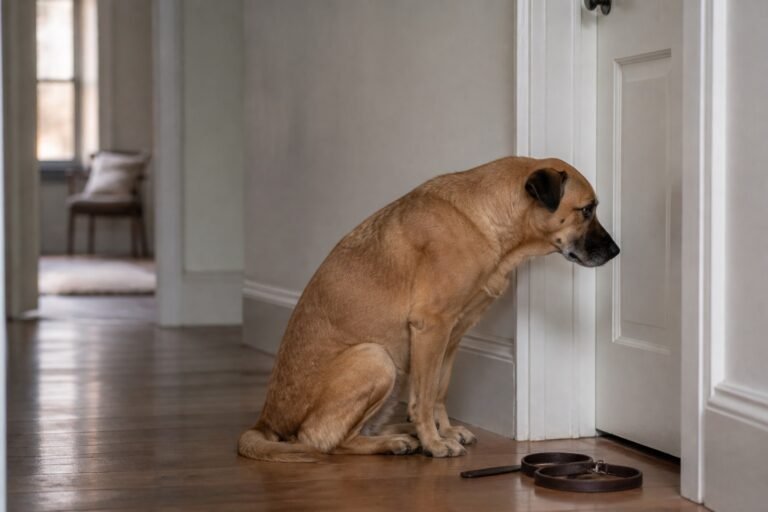 Ansiedad por separación en perros