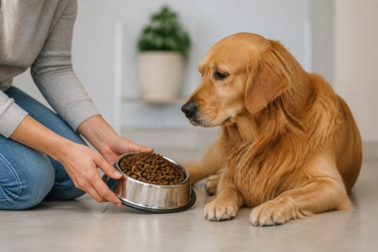 Cómo cambiar la alimentación del perro