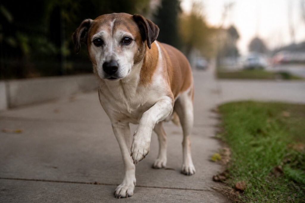 Cojera en perros: causas frecuentes