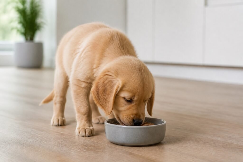 ¿Cuántas veces debe comer un جرو?