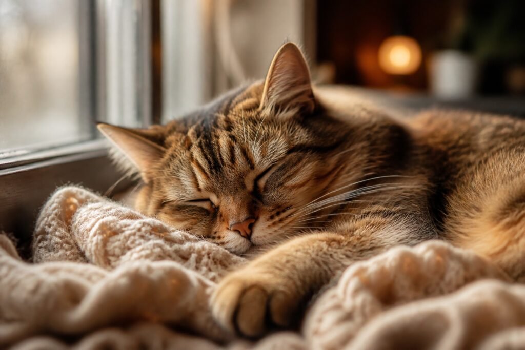 ¿Cuánto duerme un gato?