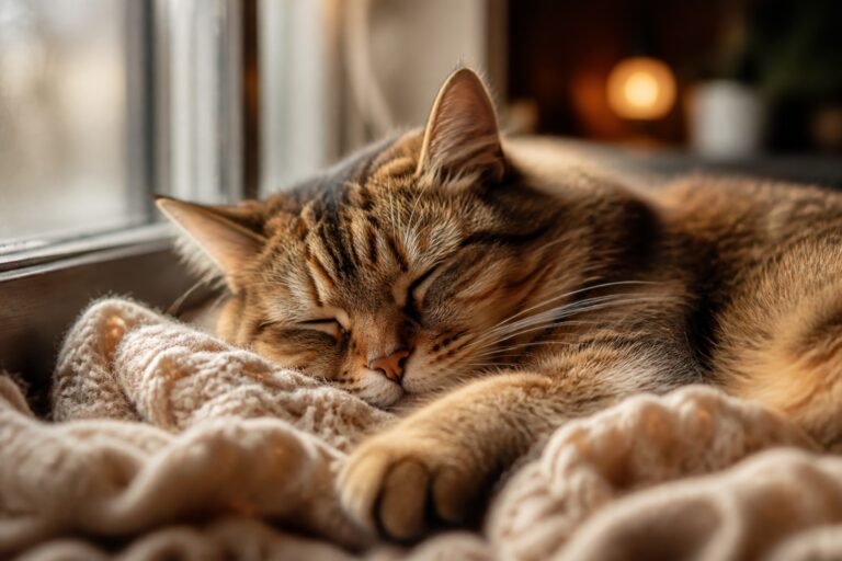 ¿Cuánto duerme un gato?