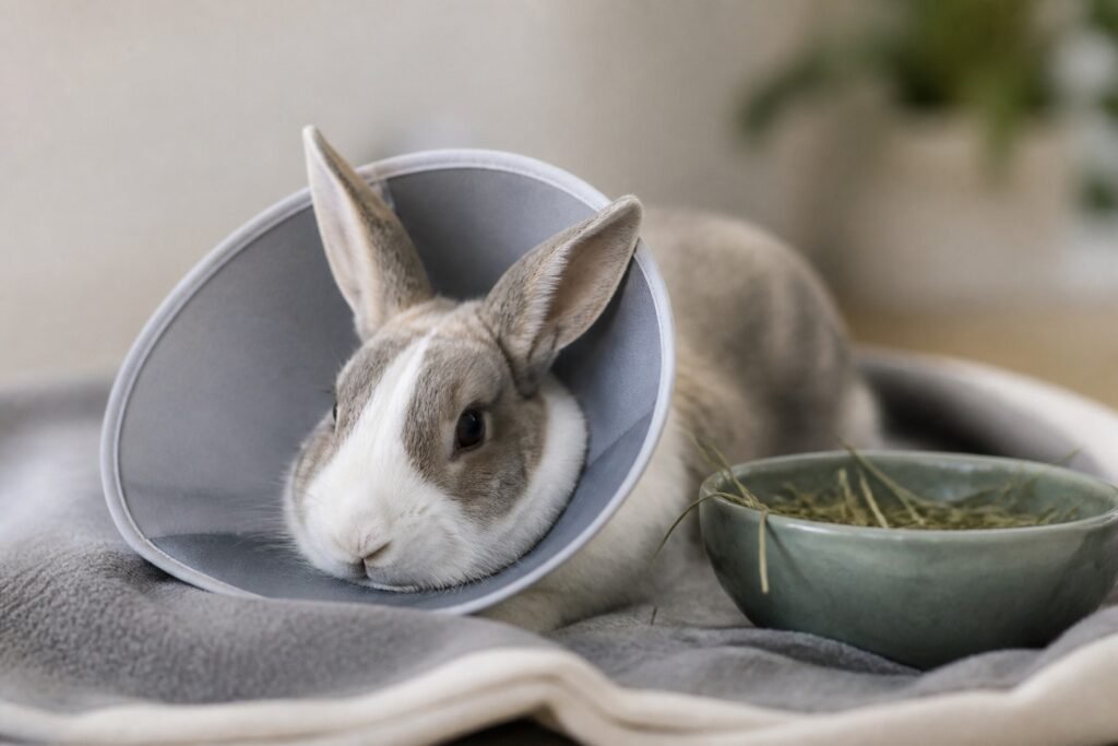 Esterilización en conejos
