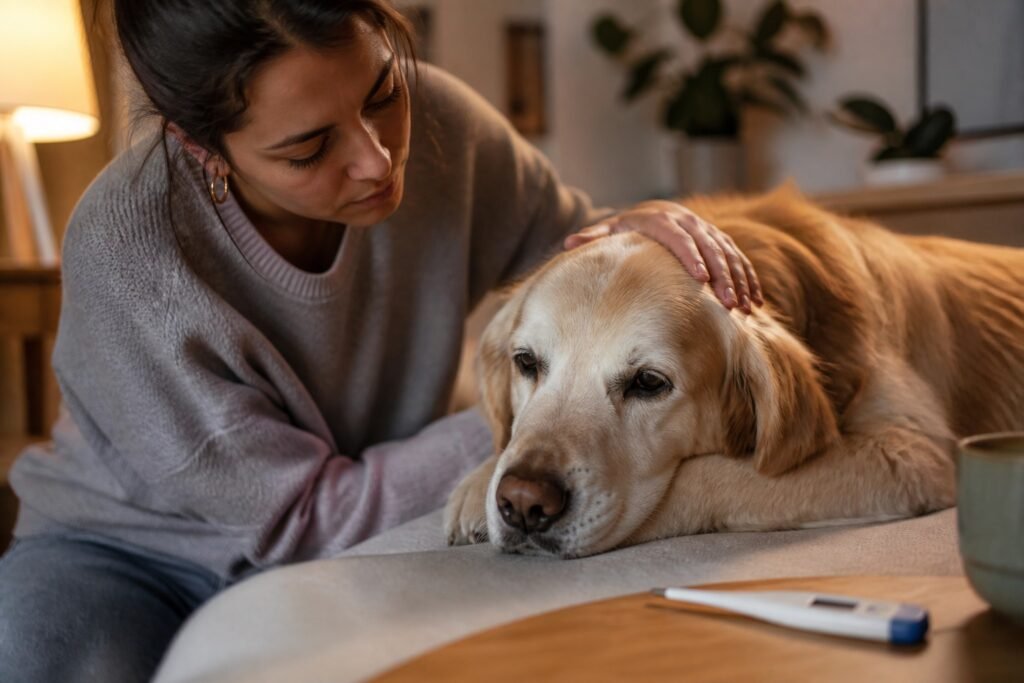 Cómo saber si mi perro tiene fiebre