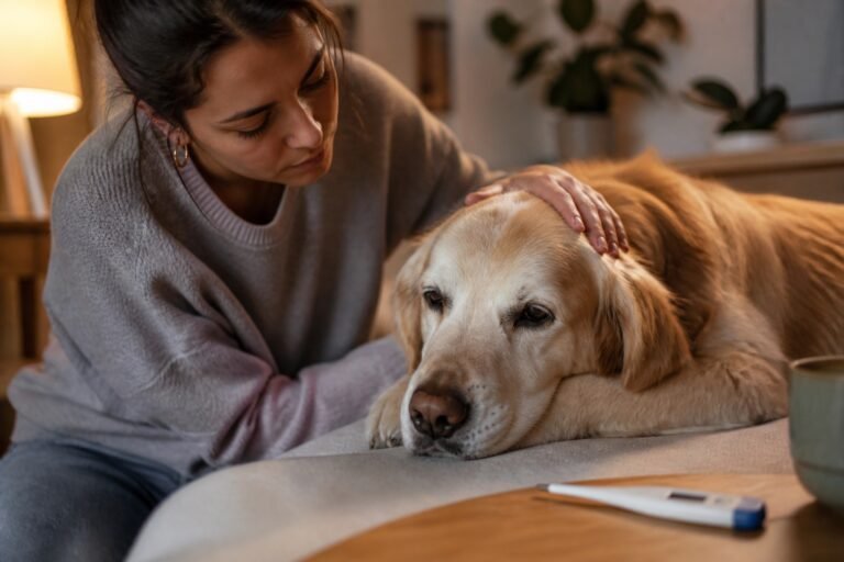 Cómo saber si mi perro tiene fiebre