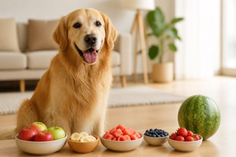 Frutas para perros: cuáles son seguras y cuáles evitar