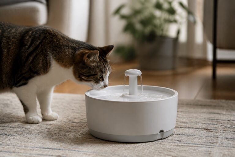 Mi gato bebe poca agua