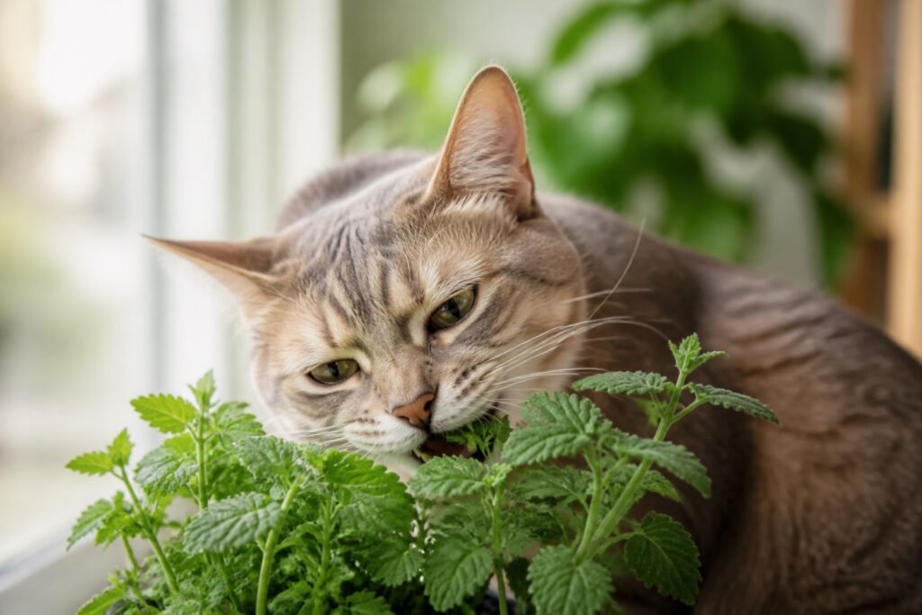 ¿Por qué mi gato come hierba?