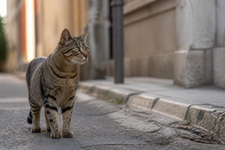 ¿Conviene que el gato salga a la calle?
