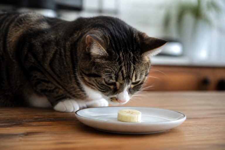 ¿Los gatos pueden comer plátano?