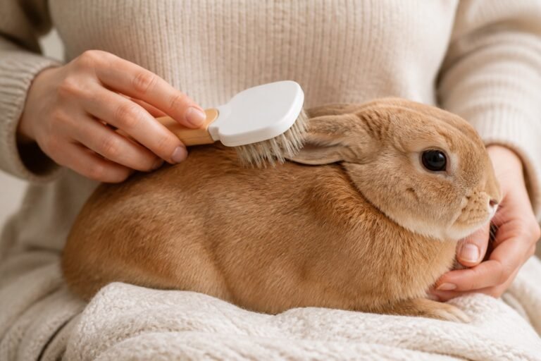 Higiene del conejo