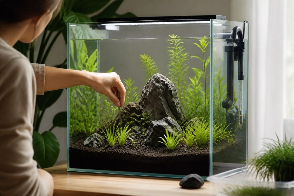 Cómo montar un acuario para principiantes