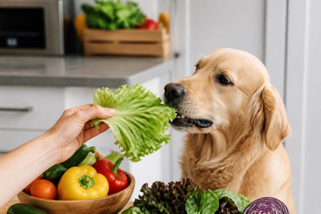Les chiens peuvent-ils manger de la laitue