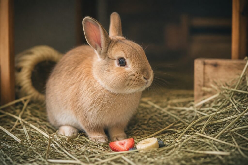 ¿Los conejos pueden comer manzana?