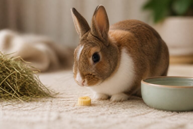 ¿Los conejos pueden comer plátano?