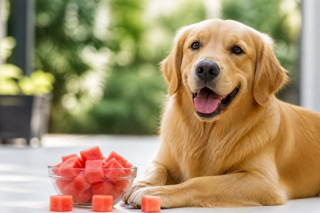 ¿Los perros pueden comer sandía?