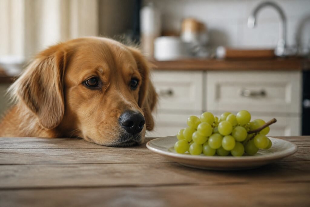 ¿Los perros pueden comer uvas?
