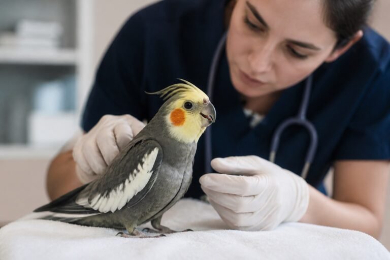 Dificultad respiratoria en aves