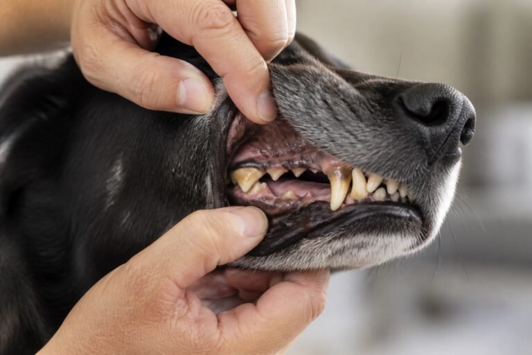 Sarro dental en perros