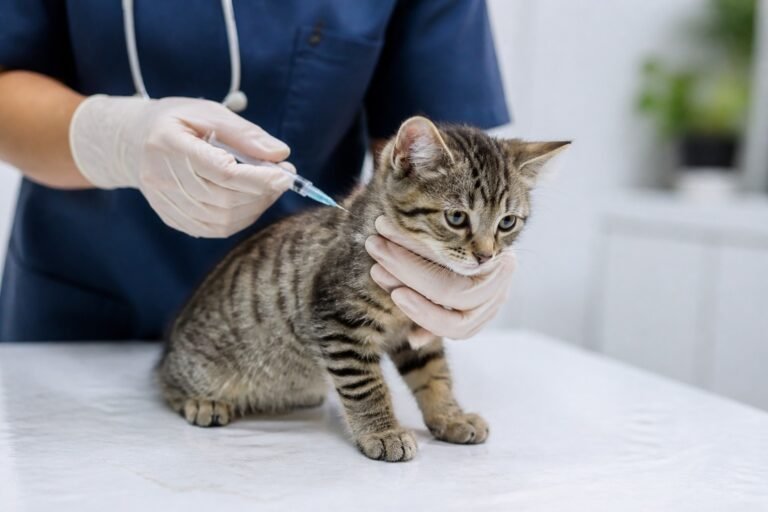 Vacunas para gatitos