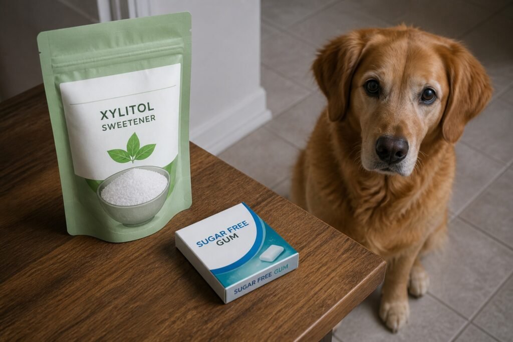 Xilitol en perros: por qué es tan peligroso