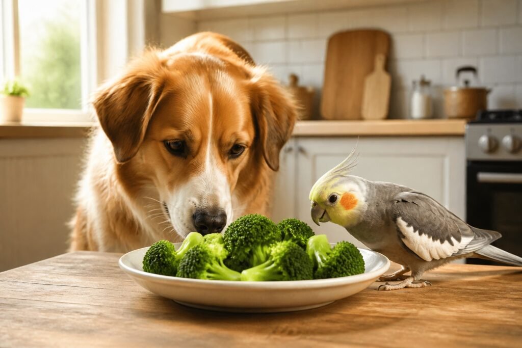 Image de ¿Las animal de compagnies pueden comer brócoli? — fiche aliments Faunexia