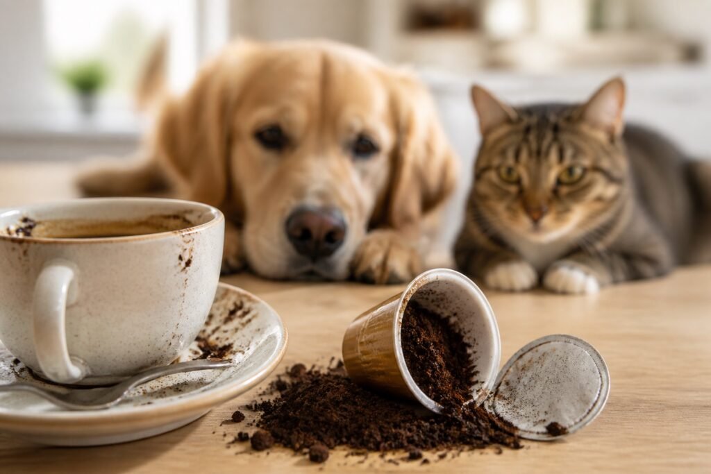 Are coffee and caffeine toxic to pets? image — Faunexia food profile
