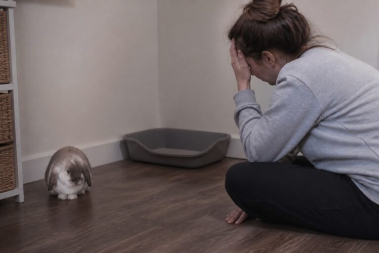 Mi conejo no hace caca: qué hacer