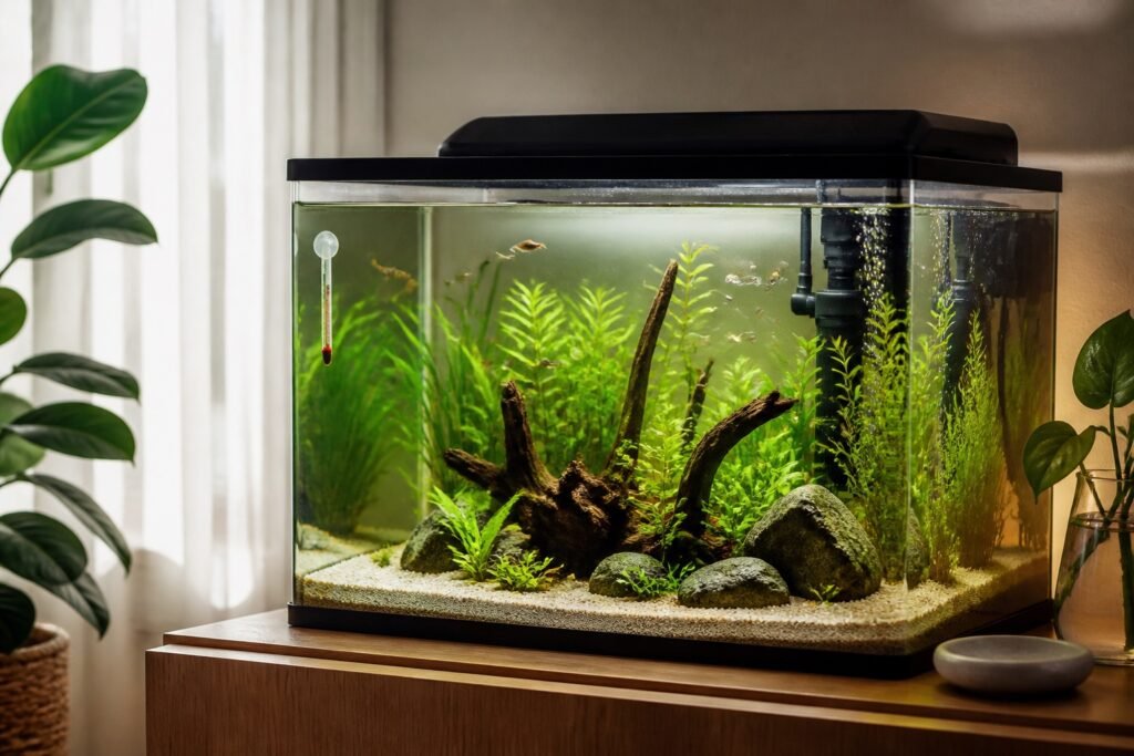 Equipamiento esencial para un acuario