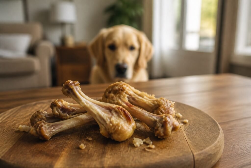 Are cooked bones safe for pets? image — Faunexia food profile