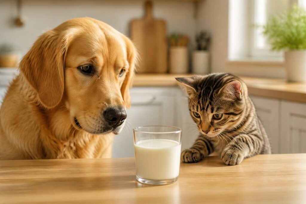 Can pets drink milk image — Faunexia food profile