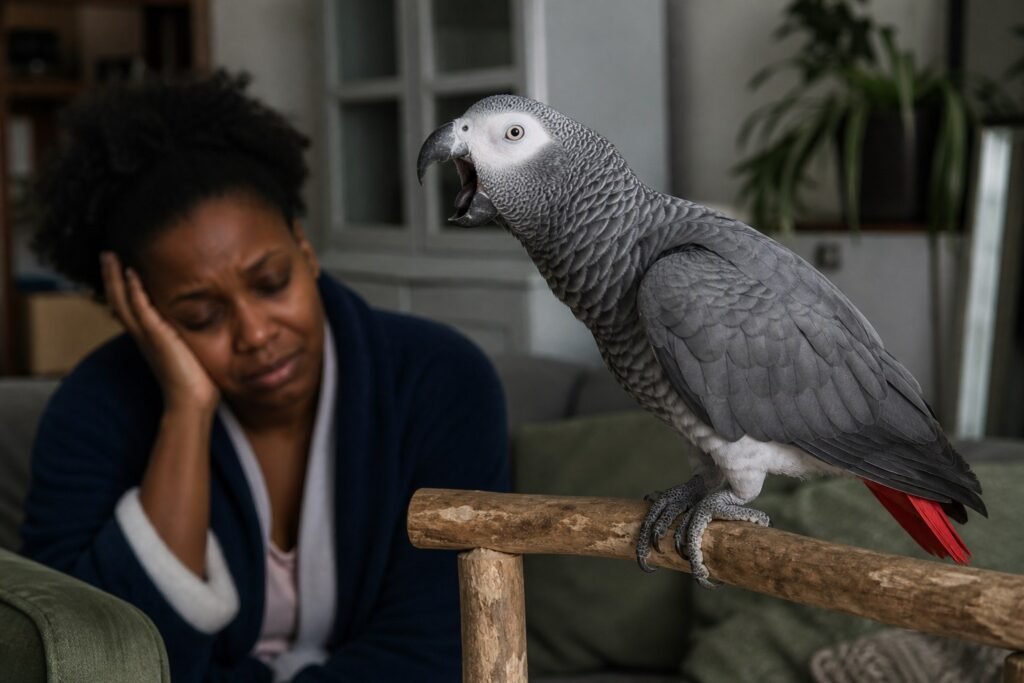 لماذا يصرخ ببغائي كثيرًا